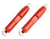 valonic Zeckenzange 2X - rot, Zeckenpinzette, Zeckenentferner für Hunde und Katzen - tick Remover